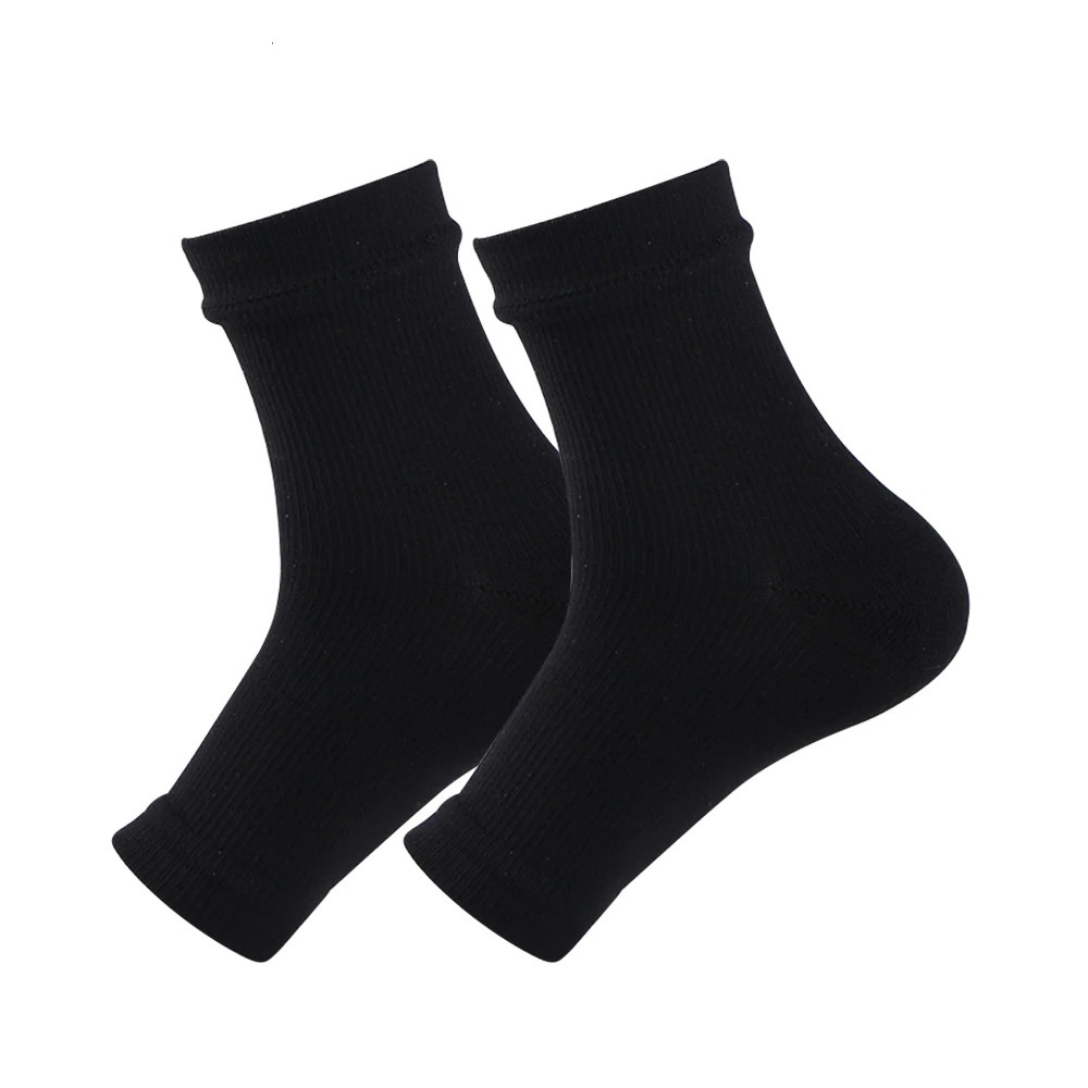 Chaussettes de soutien confortables pour les chevilles, soulageant la neuropathie.