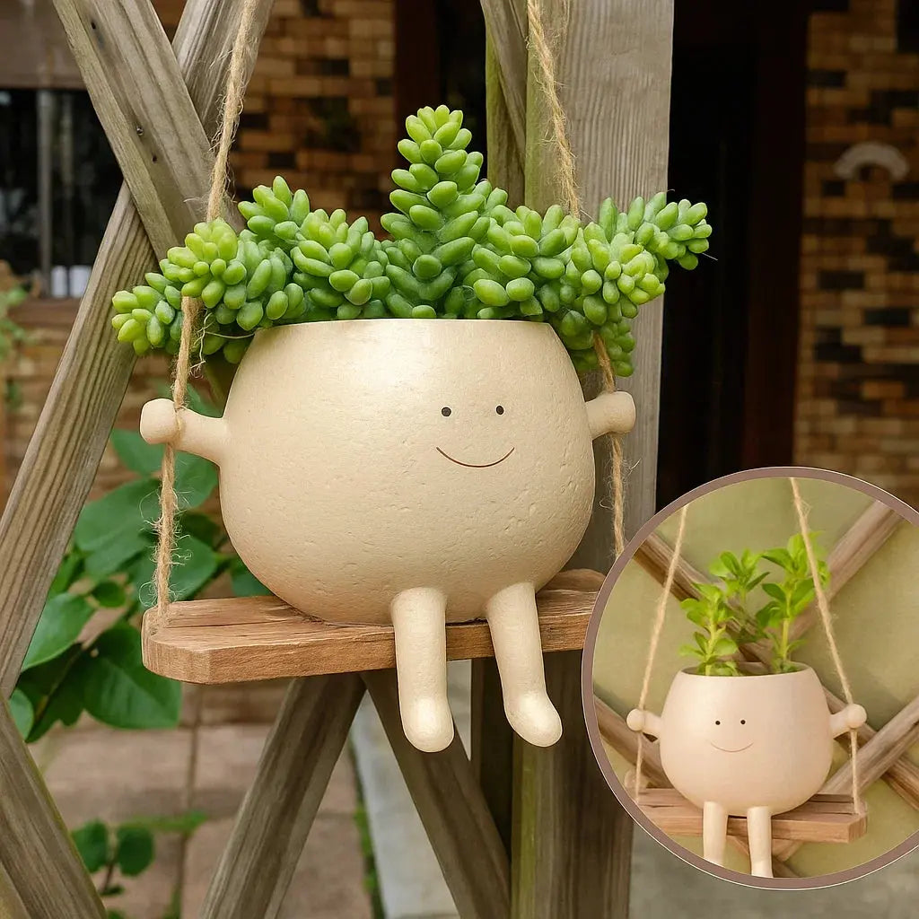 Fun Face Wall Planter - Halri