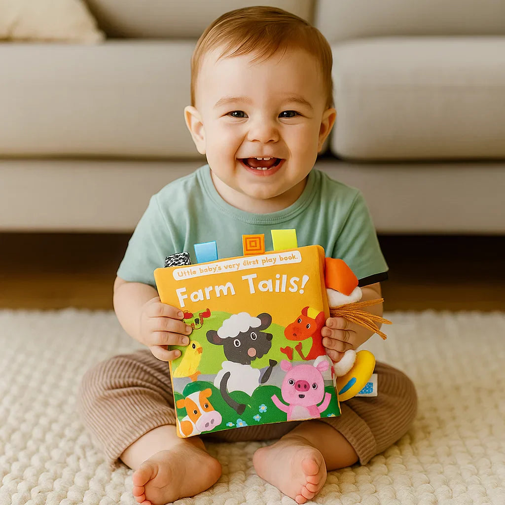 Livre sonore interactif à froisser pour enfants