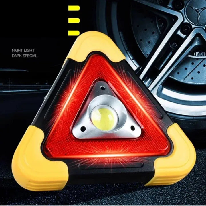 Bright LED Warning Roadside Emergency Triangle Light - Halri