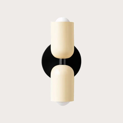 Glarefusion Creative Candle Shape Double Head Wall Lamp