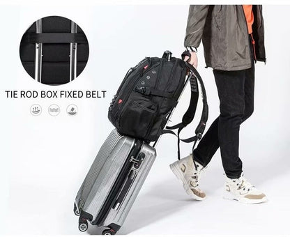 Secure Large Hiking Backpack