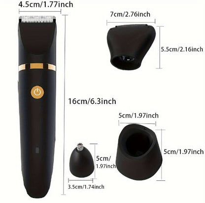 3-in-1 Mens Electric Body Trimmer