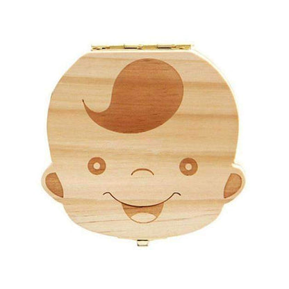 Adorable boîte de rangement pour dents de bébé
