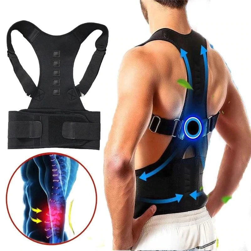 Correcteur de posture et ceinture de soutien dorsal 