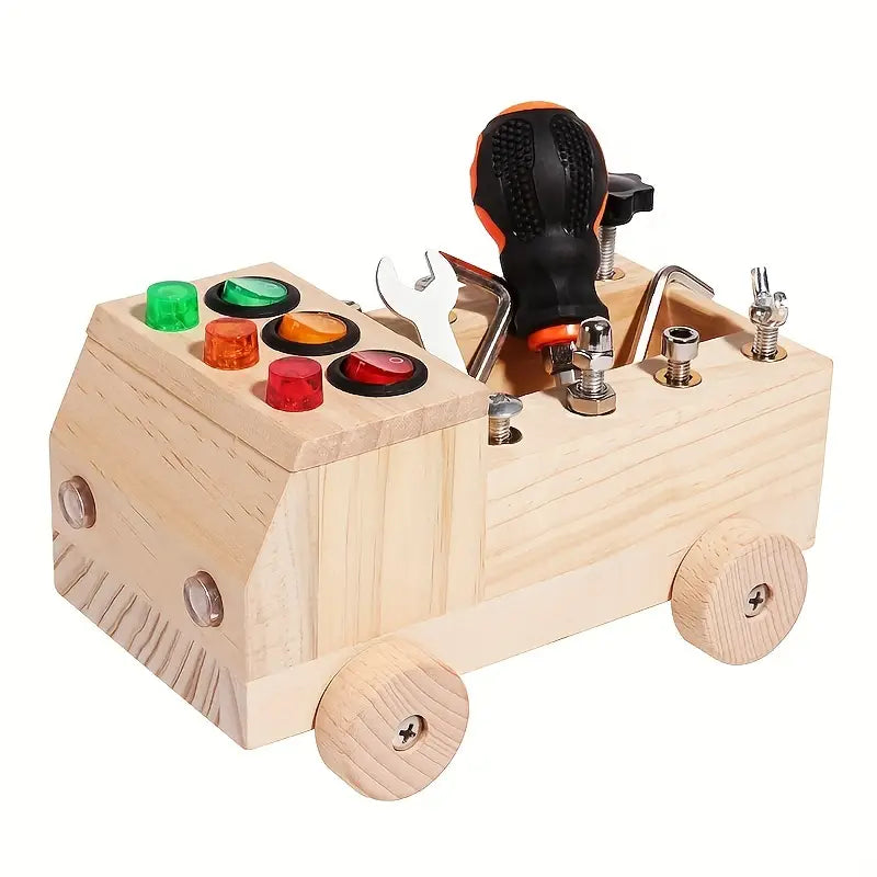 Educational Wooden LED Learning Board for Kids - Halri
