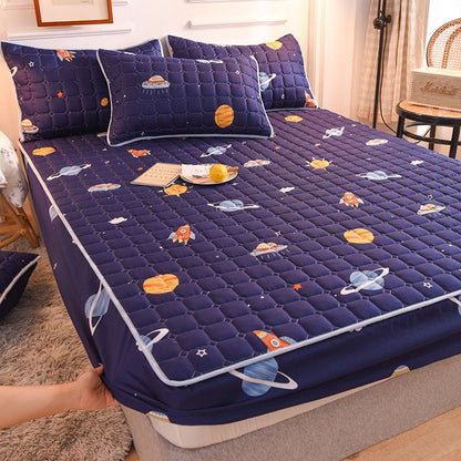 Protège-matelas en soie douce