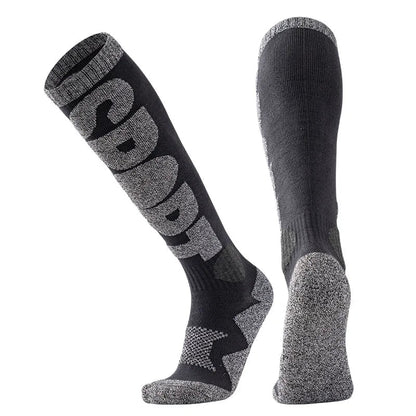 Chaussettes de ski thermiques chaudes en laine