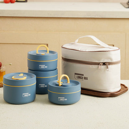 Heat Insulated Food Container with Free Lunch Bag