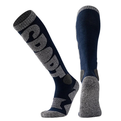Chaussettes de ski thermiques chaudes en laine