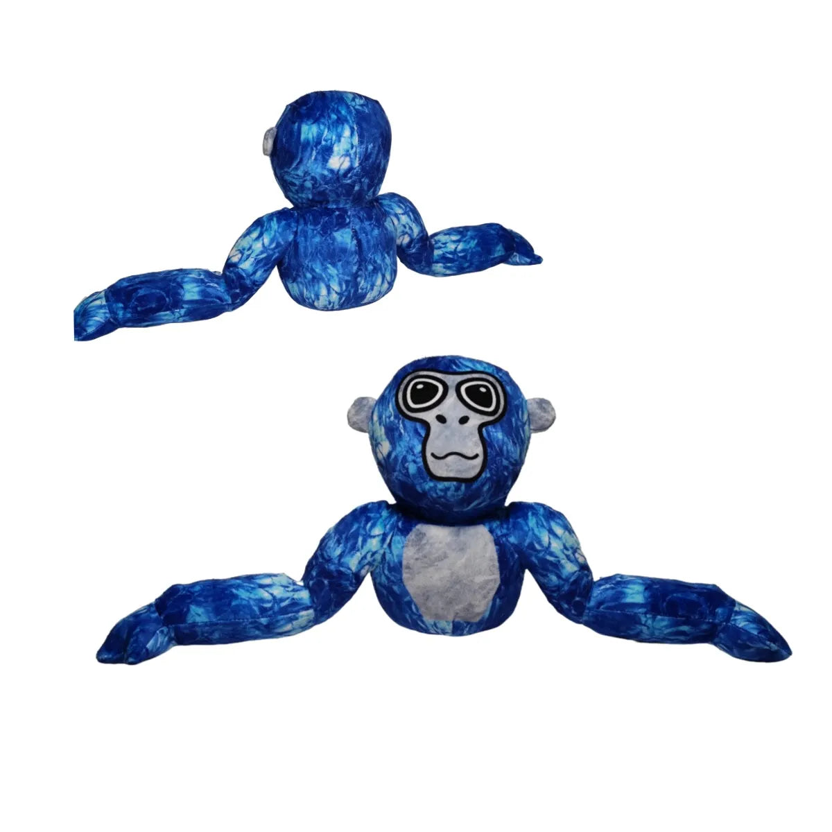 Peluche singe amusante et colorée