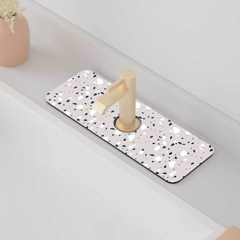 Tapis de robinet d'évier de cuisine imperméable