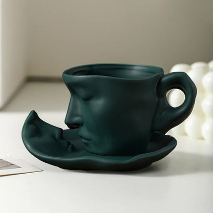 Mug à café romantique et artistique 