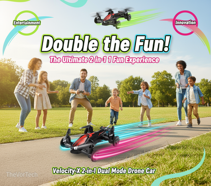 Remote Control Flying Car Toy for Kids