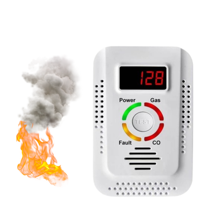 Accurate Home CO Detector with Digital Display