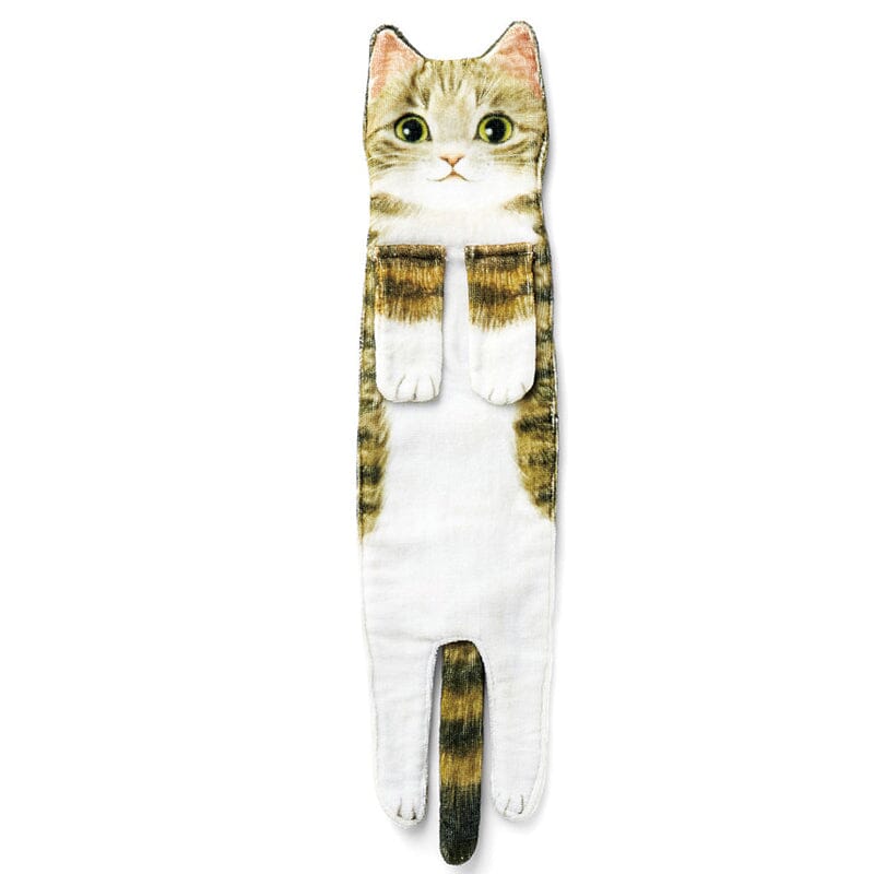 Adorable serviette de plage à motif chaton