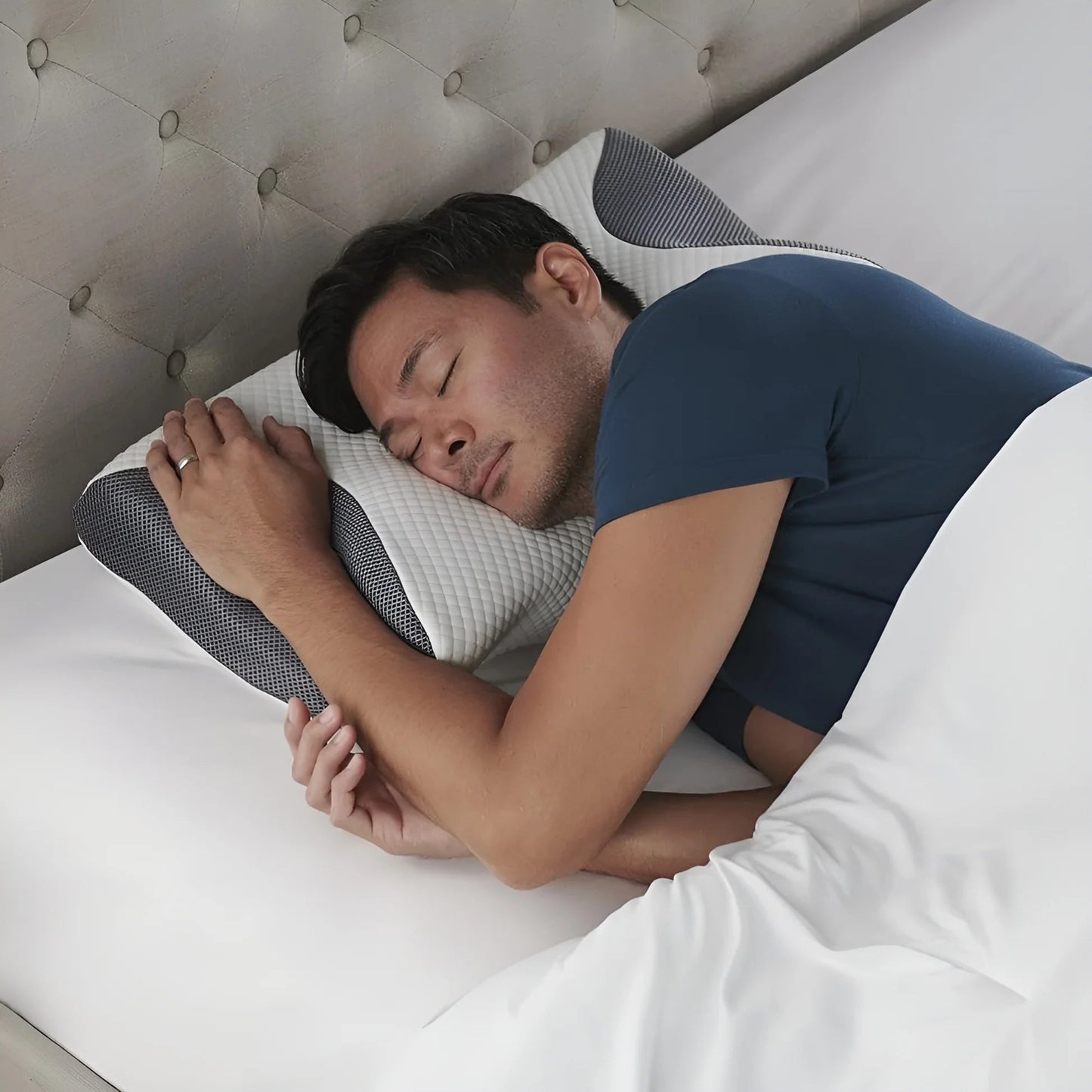 Oreiller de soutien cervical profilé