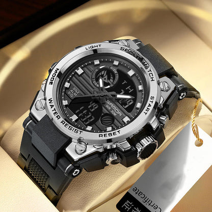 Montre-bracelet LED de sport étanche