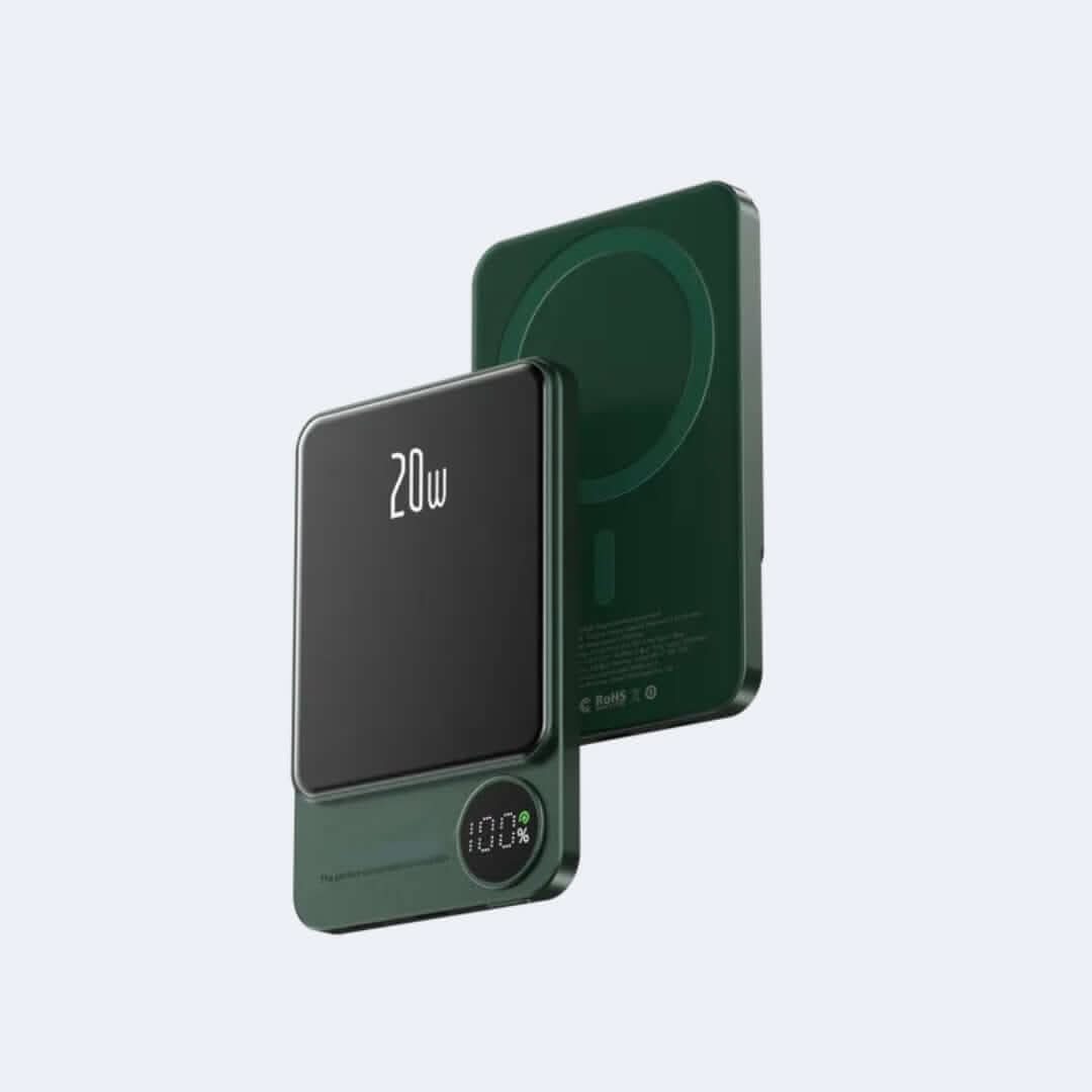 Batterie externe sans fil compacte et portable de 10 000 mAh
