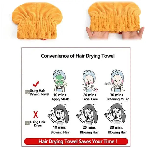 Quick Dry Microfiber Hair Towel