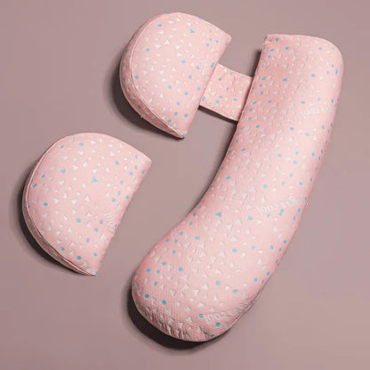 Coussin de grossesse souple pour tout le corps avec housse amovible