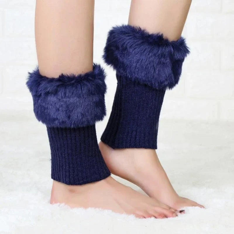 Cozy FurryLegs - Guêtres d'hiver douces, chaudes et élégantes