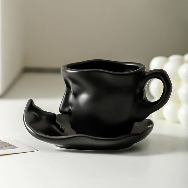 Mug à café romantique et artistique 