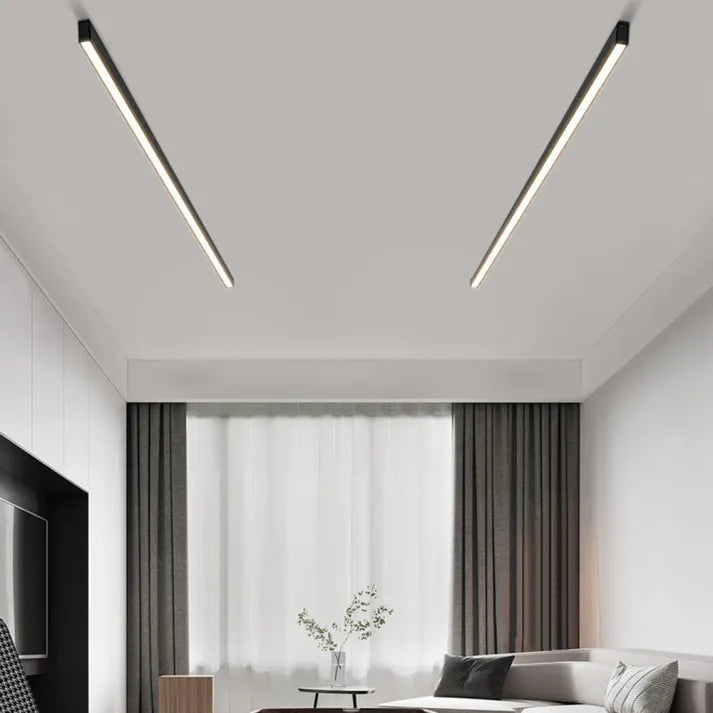 Thin Adjustable LED Ceiling Lamp – Contemporary Low Profile Fixtures