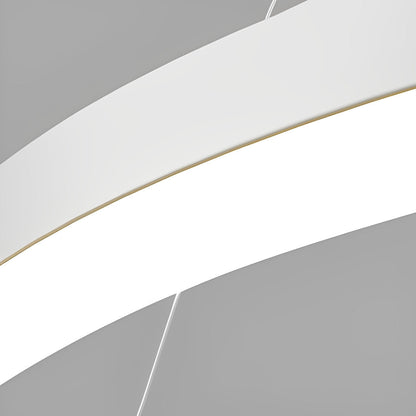 Round Stainless Steel Pendant Light Fixtures with Adjustable Brightness