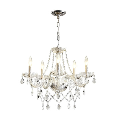 Elegant Glass Crystal Pendant Lamp