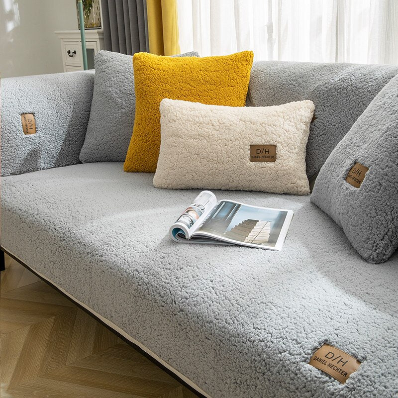 Housse de protection élégante pour canapé en tissu