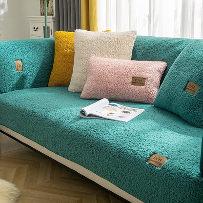Housse de protection élégante pour canapé en tissu