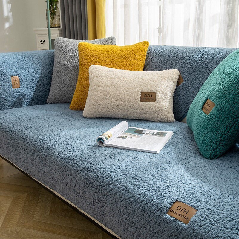 Housse de protection élégante pour canapé en tissu