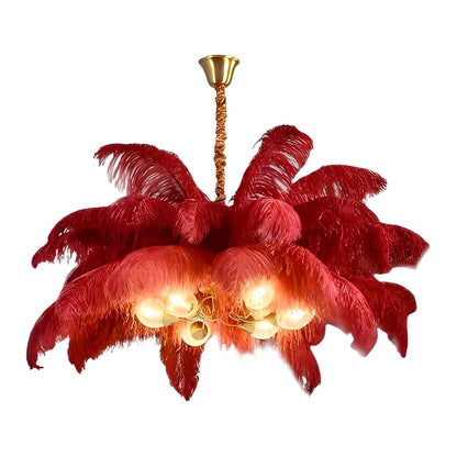 Stunning Bronze Crystal Ceiling Light Fixture