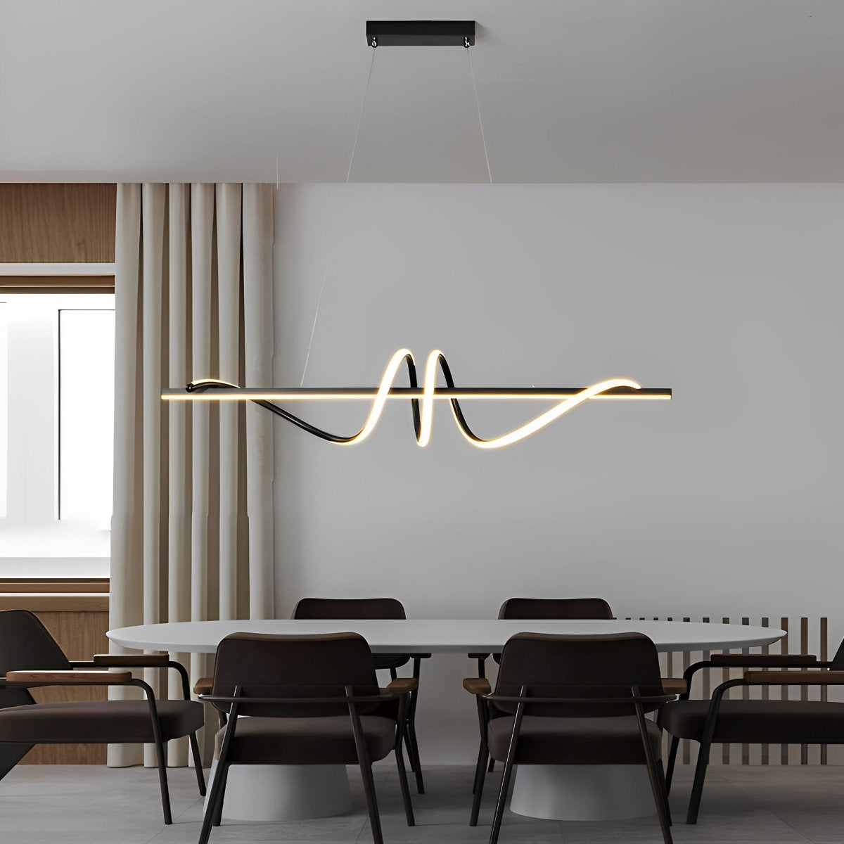 Bright Adjustable Dimmable Kitchen Pendant Ceiling Light Fixture