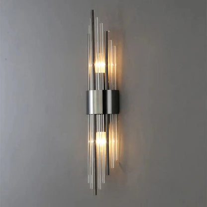 Applique murale LED en verre de luxe