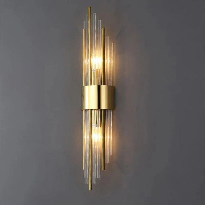 Applique murale LED en verre de luxe