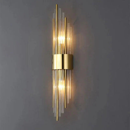 Applique murale LED en verre de luxe
