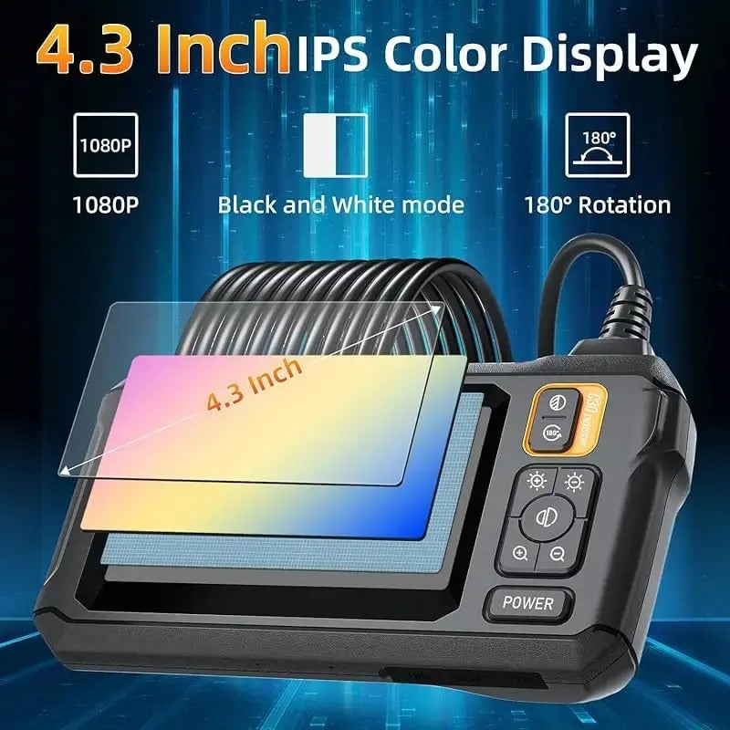 Pro Professional Inspection Camera 1080p HD 4.3 Inch Screen