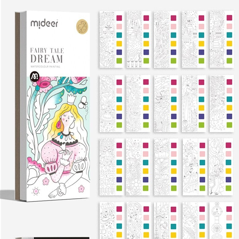 Colorful Children's Watercolor Art Painting Kit - Halri