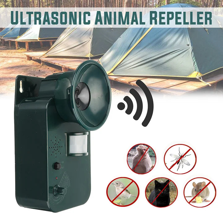 Effective Outdoor Animal Repeller Ultrasonic Pest Repellent Device