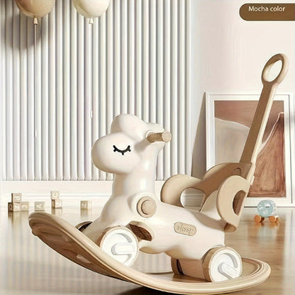 Vélo d'équilibre cheval à bascule 2 en 1 pour bébé - Un vélo amusant et sûr