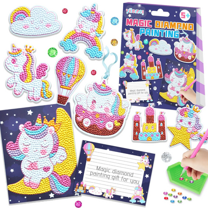 Kit de peinture diamant amusant pour filles