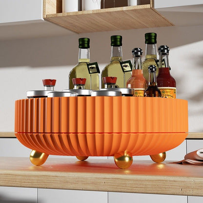 Plateau de service rotatif moderne