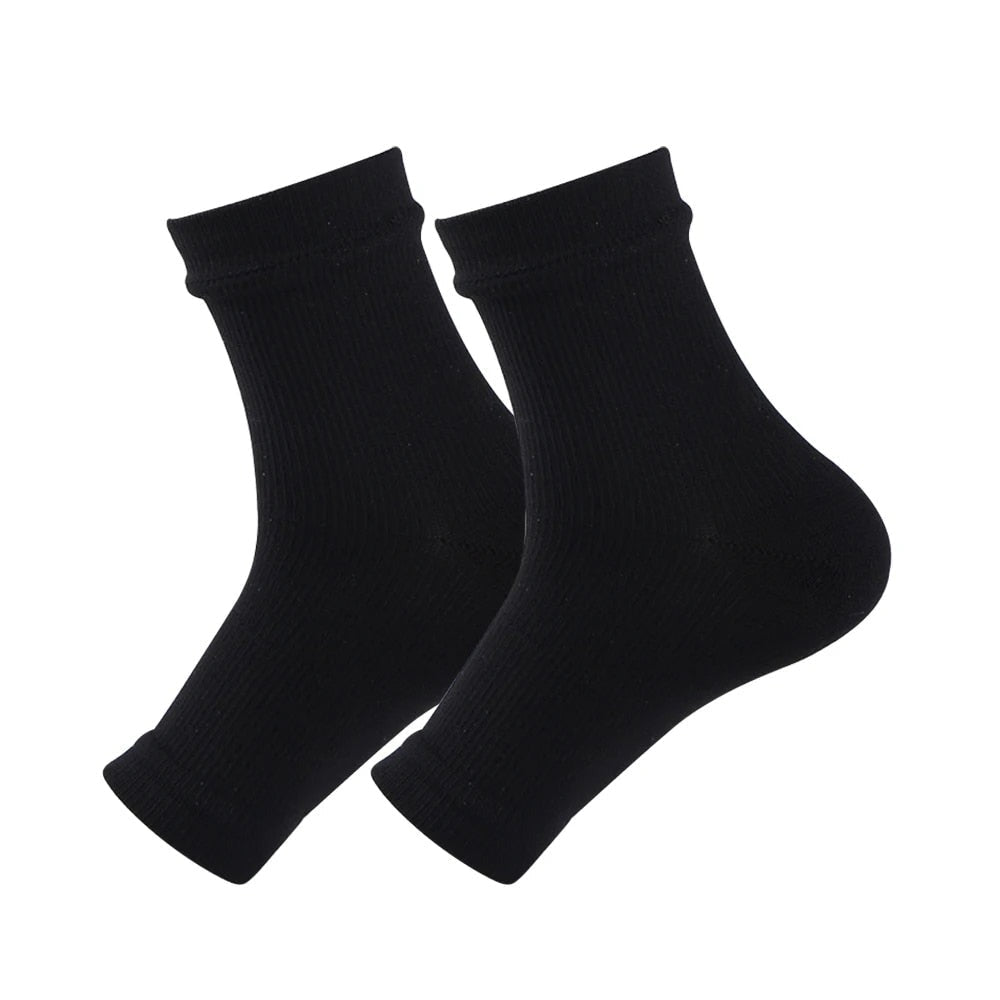 Chaussettes de soutien confortables pour les chevilles, soulageant les pieds gonflés