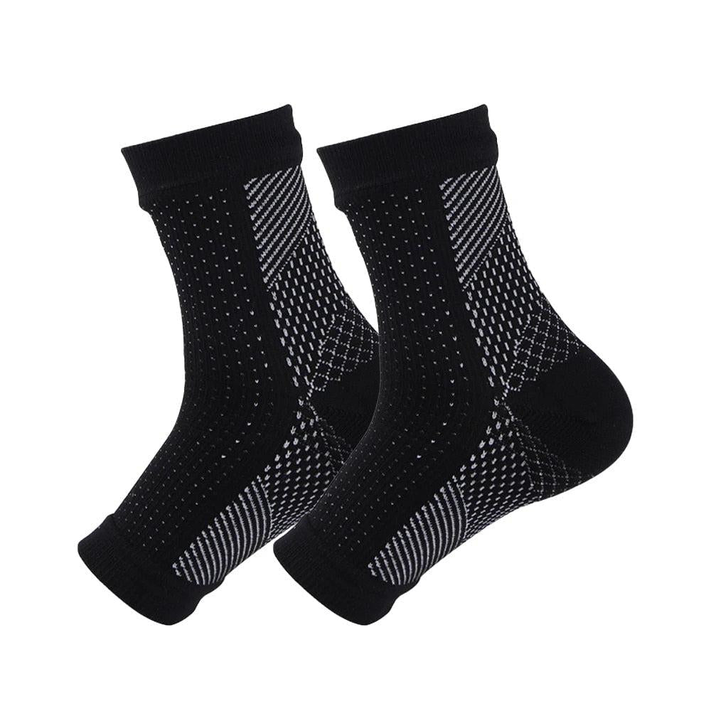 Chaussettes de soutien confortables pour les chevilles, soulageant les pieds gonflés