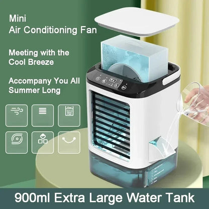 Compact Portable Air Conditioner with Fast Cooling