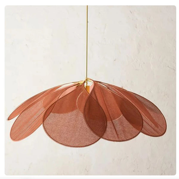 Magnifique luminaire suspendu en forme de fleur