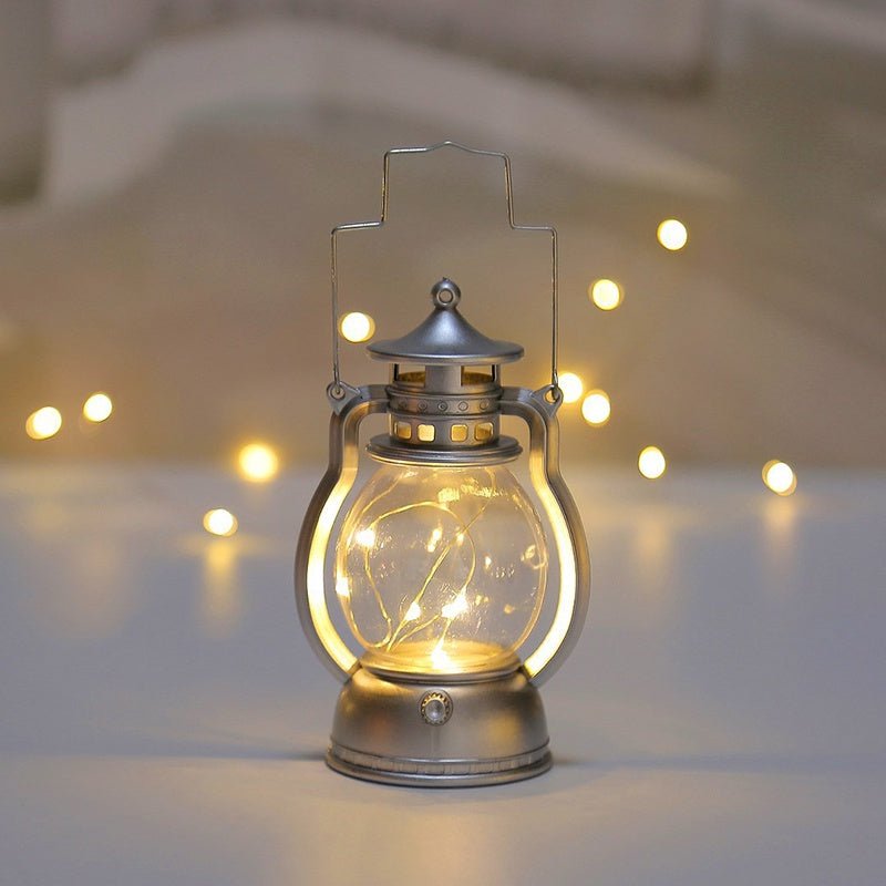 Lanterne suspendue vintage pour une lumière d'ambiance chaleureuse