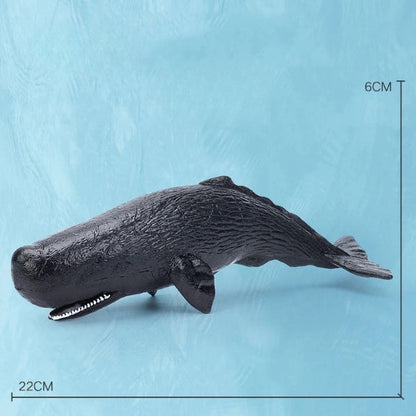 Figurines d'animaux marins colorés pour enfants